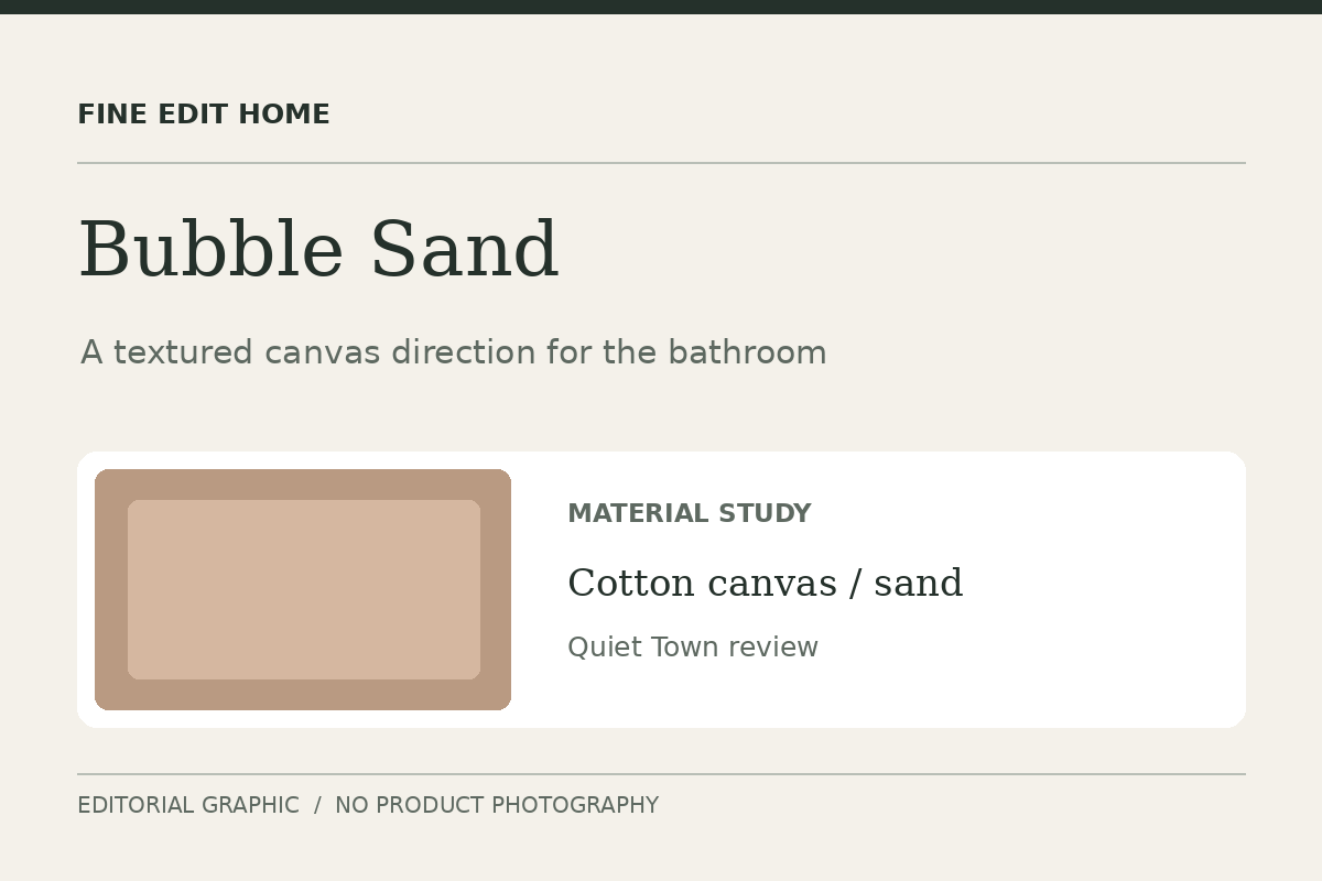 Quiet Town Bubble Sand Review: Is This $190 Shower Curtain Worth It?